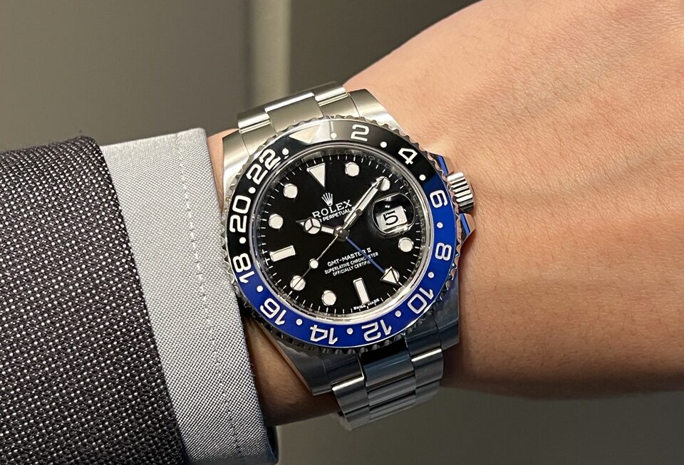 クールなスポーツモデル『GMT-MASTER II Ref.116710BLNR』