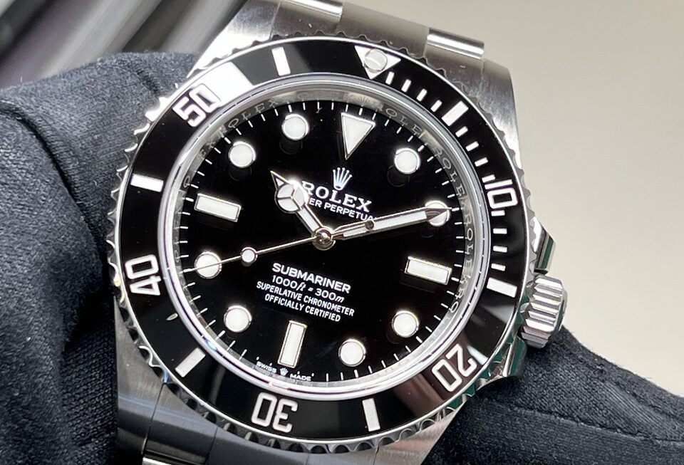 現行ノンデイト入荷いたしました『SUBMARINER Ref.124060』