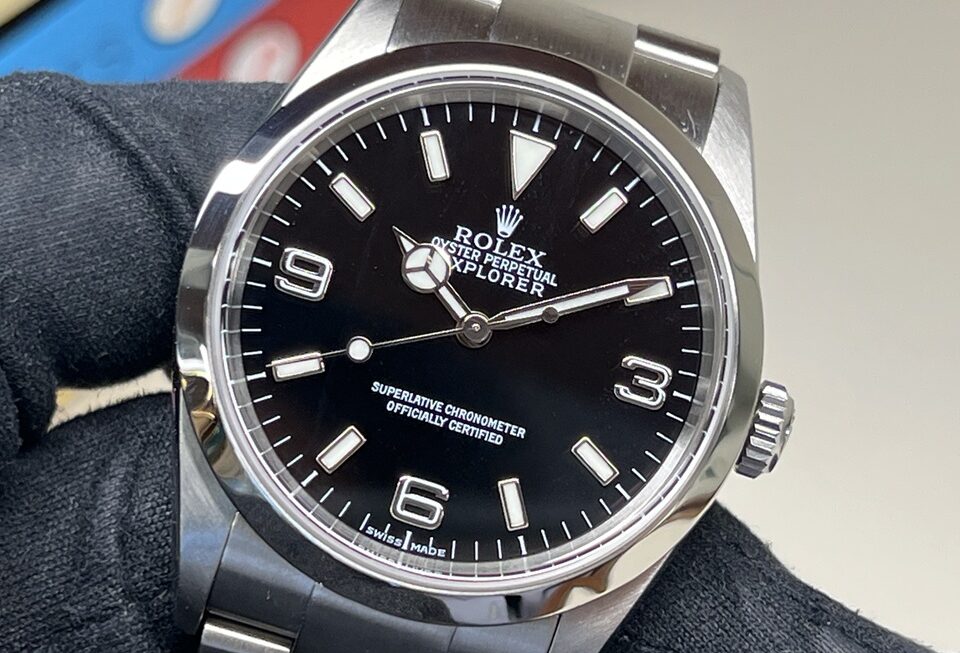 愛され続けているモデルです『EXPLORER I Ref.114270』