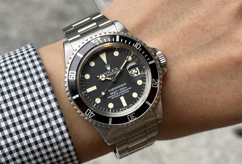 綺麗な焼け感の個体です『SUBMARINER Ref.1680』