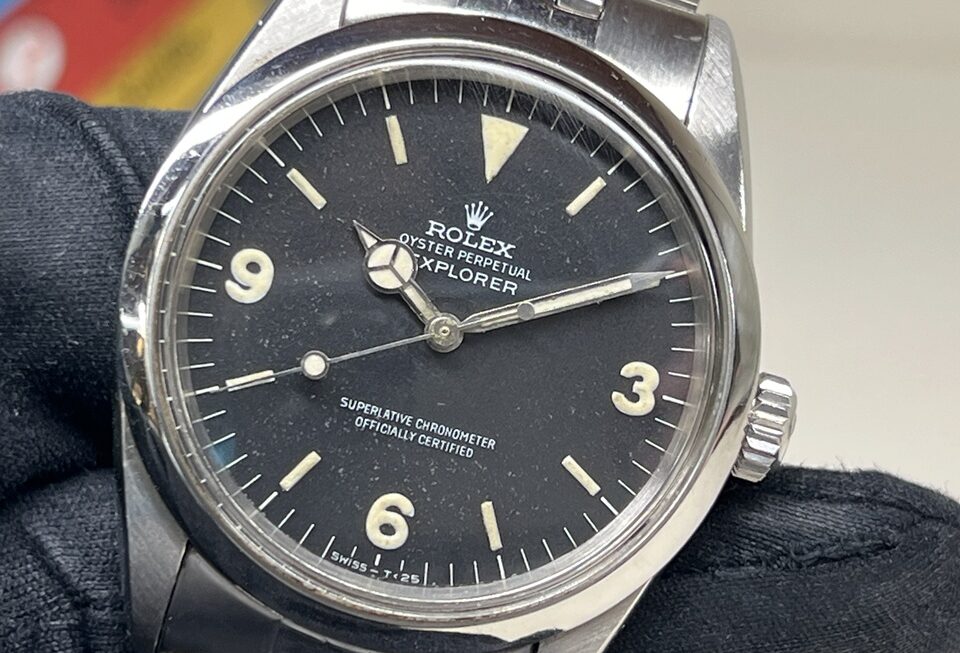 ブレスまで魅力的です『EXPLORER I Ref.1016』