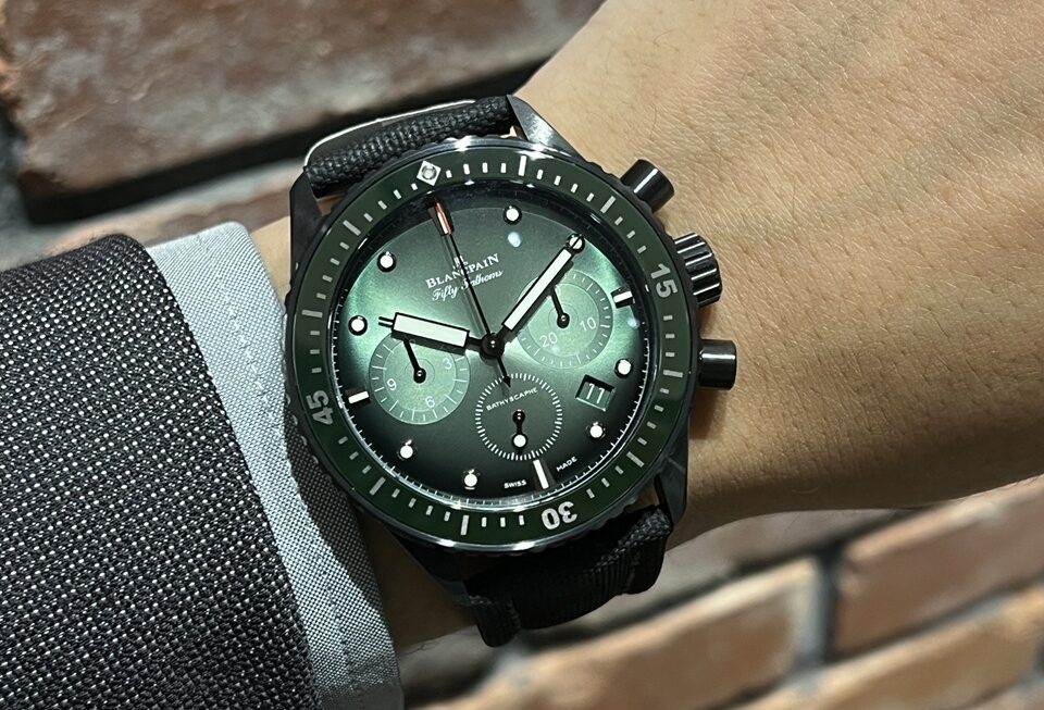 大人グリーン『BLANCPAIN 5200-0153-B52A』