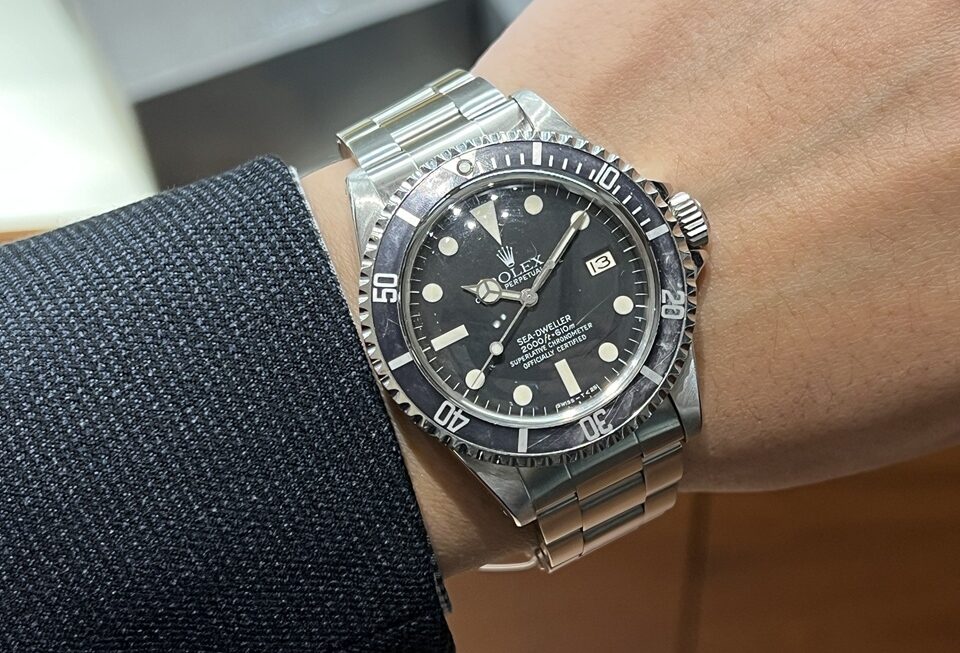 渋めなエイジング『SEA-DWELLER Ref.1665』