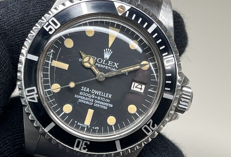 2型ダイヤル『SEA-DWELLER Ref.1665』