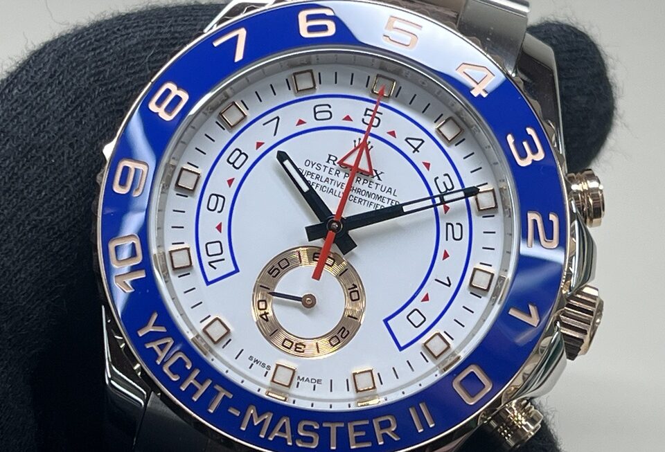 このデザインは唯一無二です『YACHT-MASTER II Ref.116681』