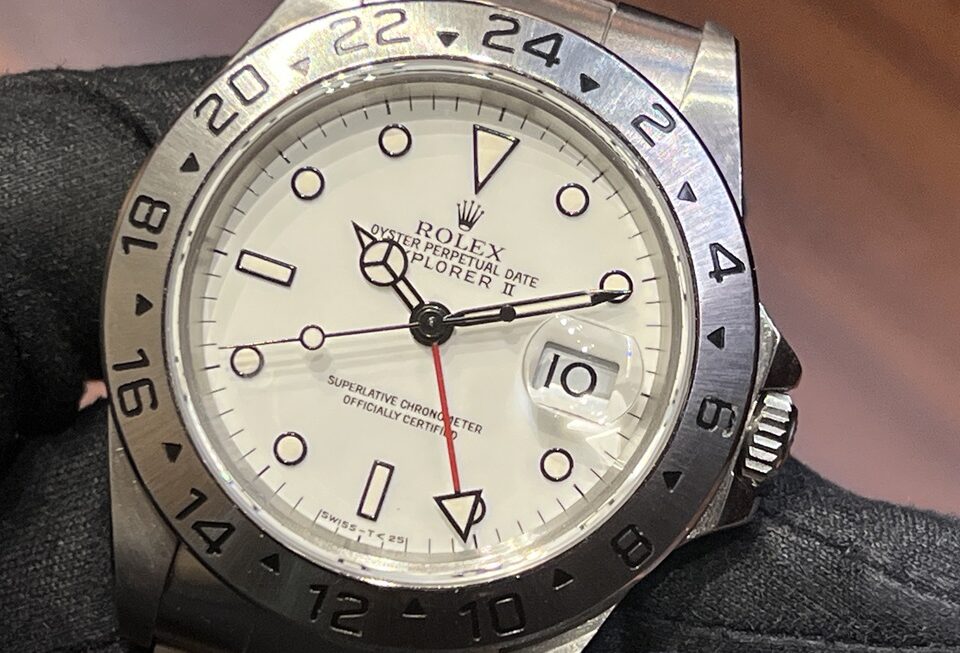 温かみのある表情が◎『Ref.16570 クリームダイヤル』