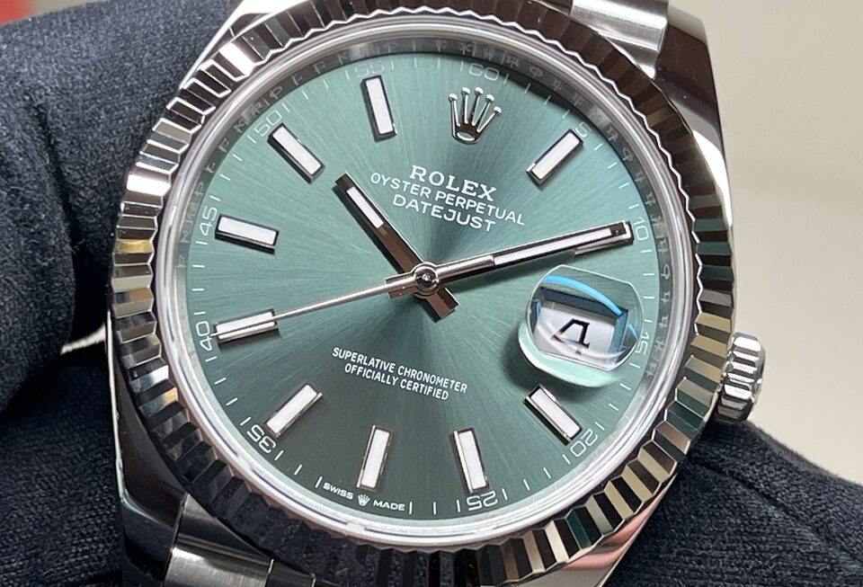 ミントグリーン『DATEJUST41 Ref.126334』